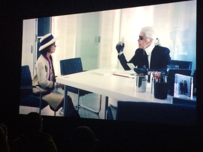 Movie made by Lagerfeld himself.